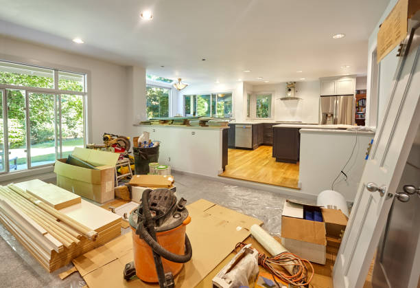 Professional Kitchen Remodeling technician working in Upper Falls, MD